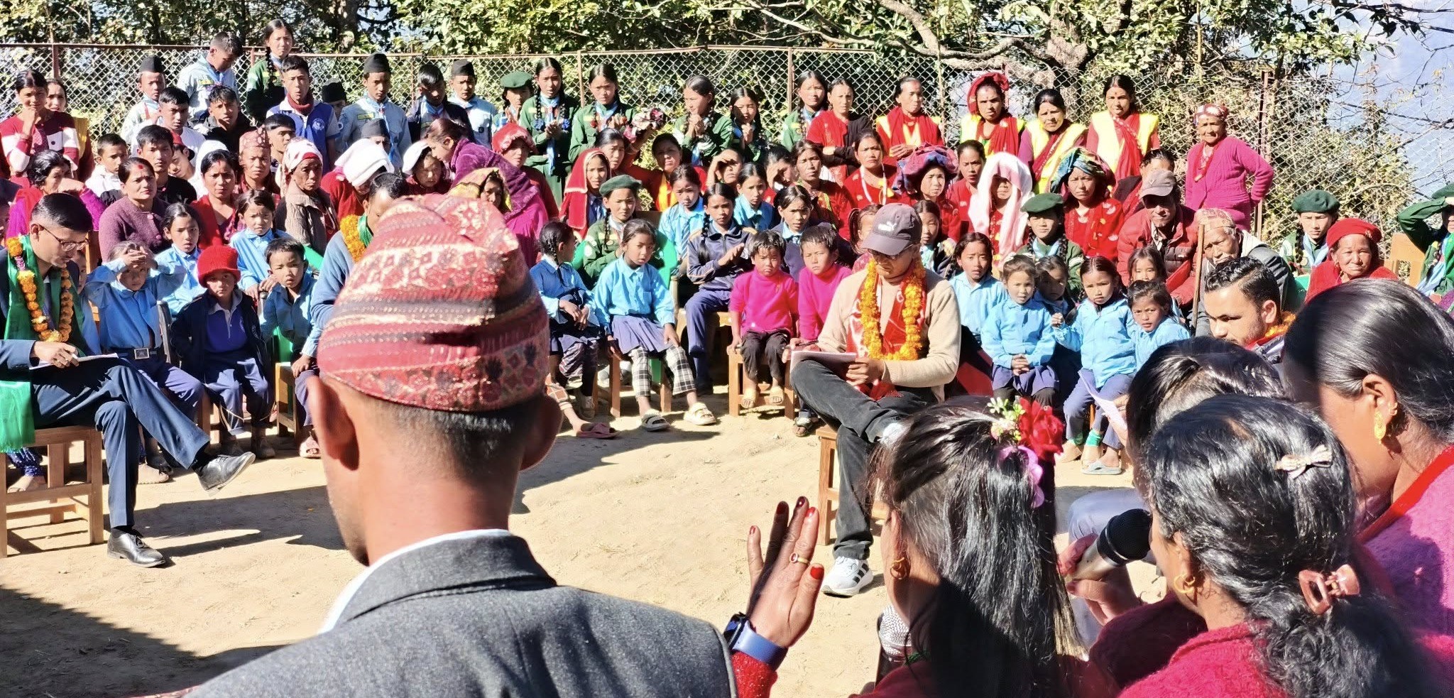 समितिलाई जानकारी नगरि विध्यालयमा कार्यक्रम सम्पन्न