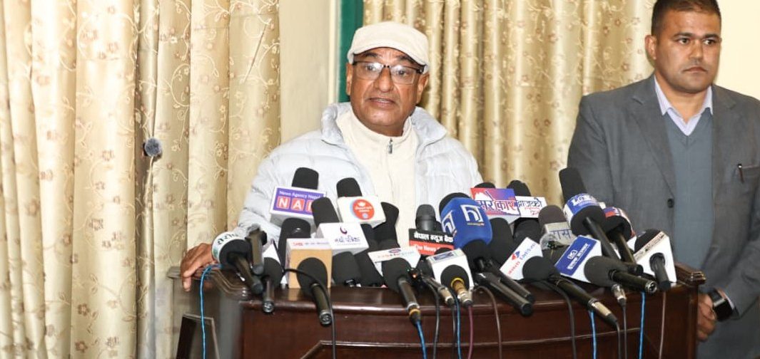 आन्दोलनमा मैले गोली चलाउने आदेश दिएको छैन : रमेश लेखक