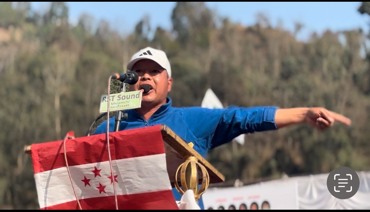 मतदातालाई मन्त्री तामाङको आग्रह घन्टी बजाउने जोगी र झण्डा हल्लाउने जोगीको कुराले भ्रममा नपर्नु