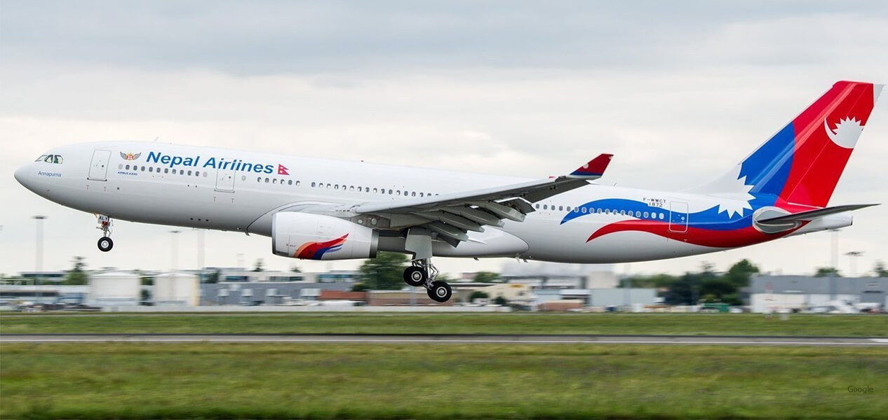 नेपाल वायुसेवा निगमले काठमाडौं दुबई उडान गर्दै