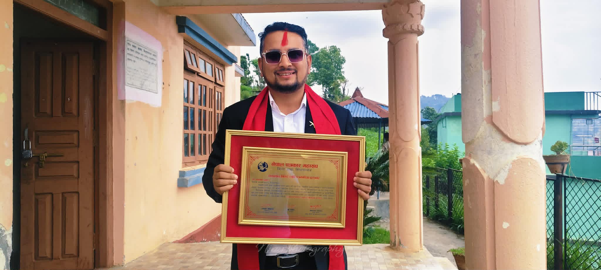 पत्रकार जगन्नाथ दुलाल सम्मानित