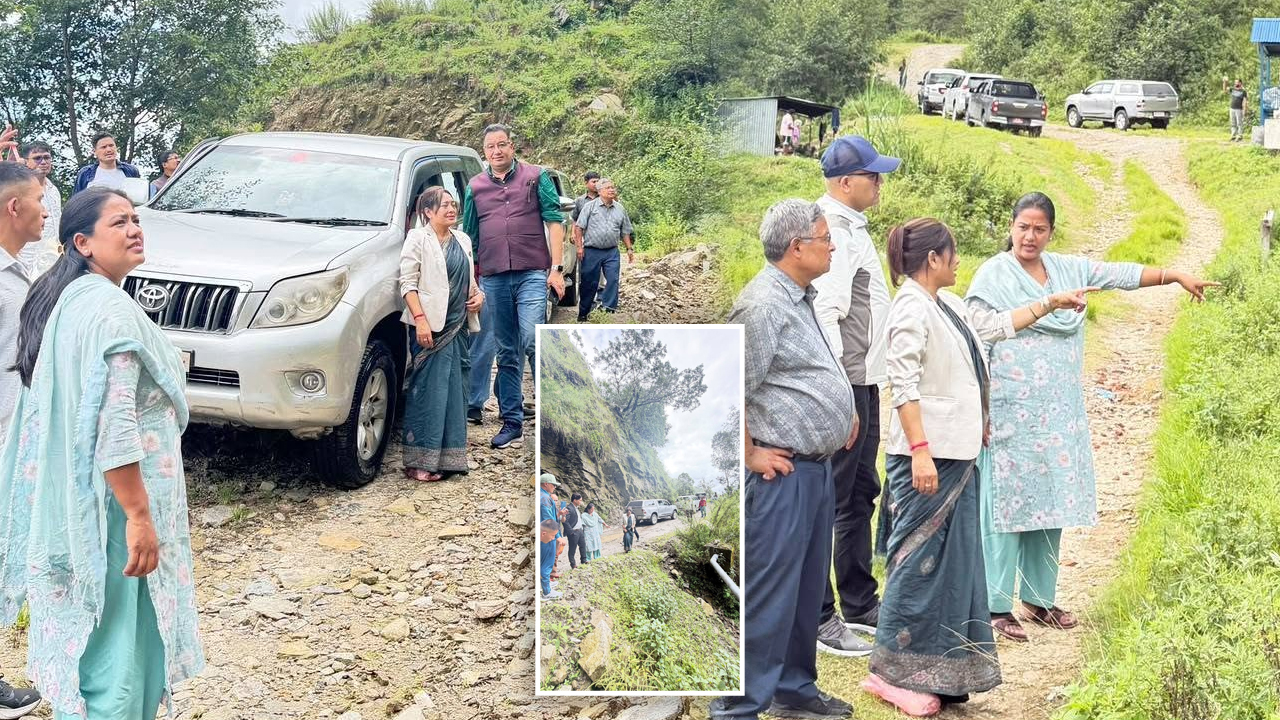 इन्द्रावतीको बृहत् खानेपानी आयोजनाको स्थलगत अनुगमन